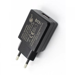 CAFF Power Adaptor 5V/3A 15W (Micro-USB Cable) compatible for Raspberry Pi 3